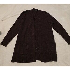 Love Ellie Cardigan Sweater Wine XL